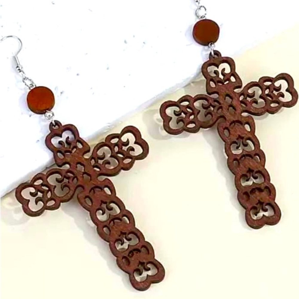 Cross Earrings